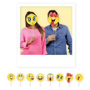 Imagens de Accesorios Photocall Emoji Emoticonos Divertidos (8)