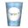 Imagens de Vasos Baby Shower Niño Azul cartón (10 uds)