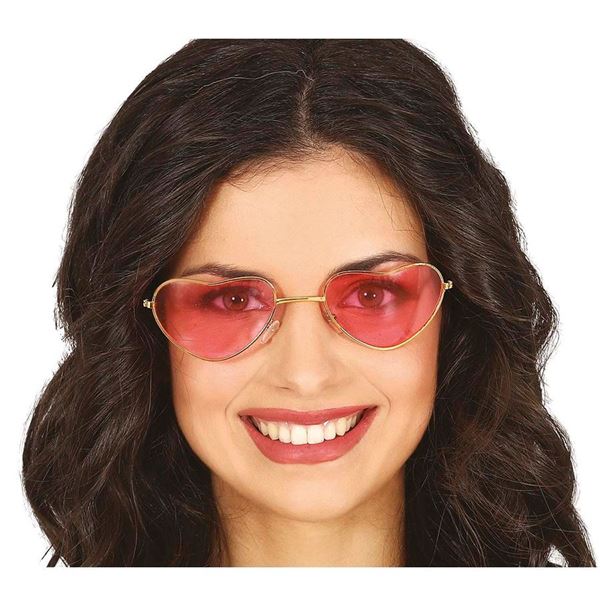 Gafas Corazón Rosa Chic✔️ por sólo 2,79 €. Envío en 24h. Tienda Online.  . ✓. Artículos de decoración para Fiestas.