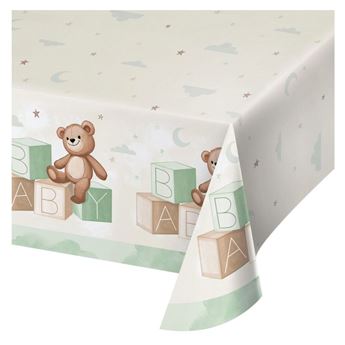 Imagen de Mantel Osito de Peluche papel (137cm x 259cm)