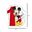 Picture of Vela 1 Mickey Mouse Cupcake (6cm x 4cm)