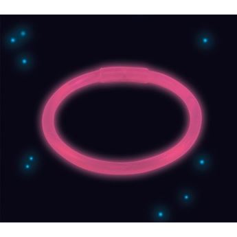 Imagen de Pulsera brazalete con luz color rosa (1)