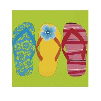 Imagen de Servilletas Fiesta Verano 25cm (16 uds.)