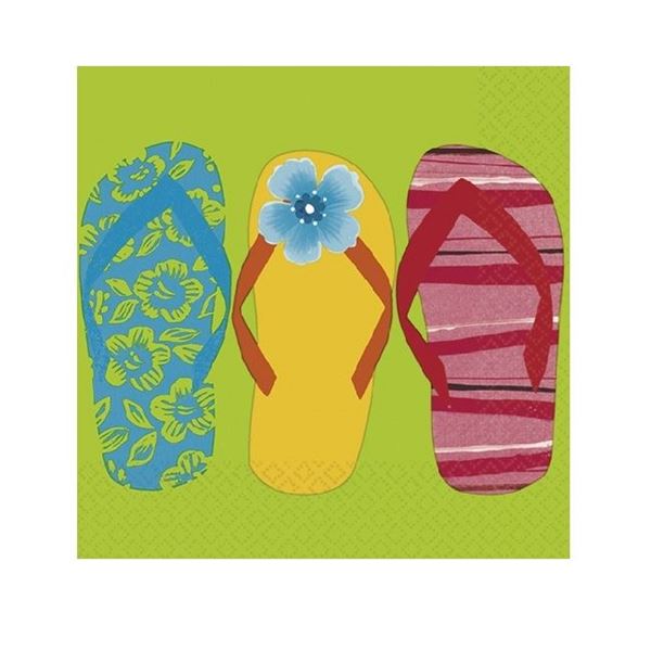 Picture of Servilletas Fiesta Verano 25cm (16 uds.)