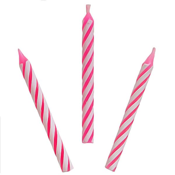 Picture of Velas Espirales Rosas (24 uds.)