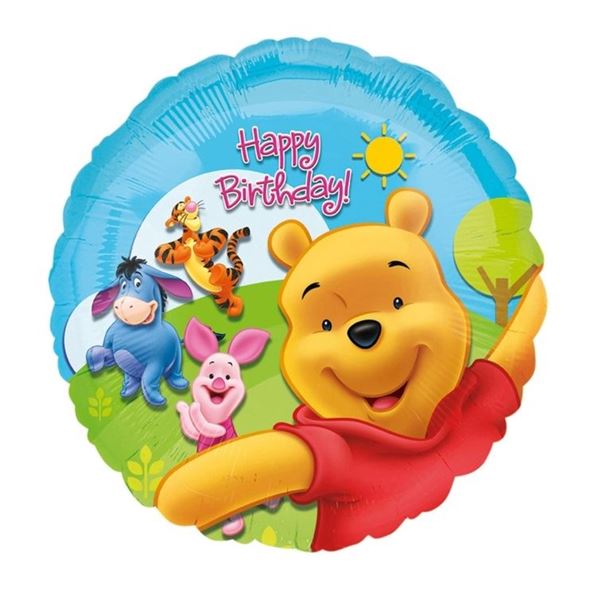 Imagen de Globo de Winnie The Pooh y Amigos Disney (43cm)