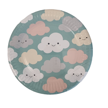 Imagen de Platos Nubes Dulces cartón 18cm (8)