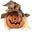 Imagens de Calabaza Espantapájaros Halloween con Luz (28cm)
