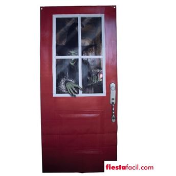 Imagen de Decorado Puerta Bruja Halloween (180cm x 80cm)