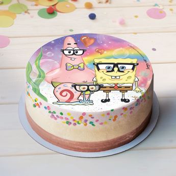 Imagens de Disco Oblea Tarta Bob Esponja 20cm