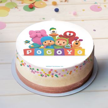 Picture of Disco Oblea Tarta Pocoyó 20cm