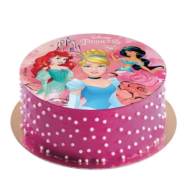 Imagens de Disco Oblea Tarta Princesas Disney 20cm