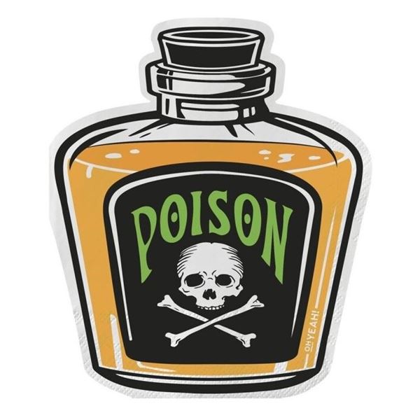 Imagen de Servilletas Botella de Veneno (20 uds.)