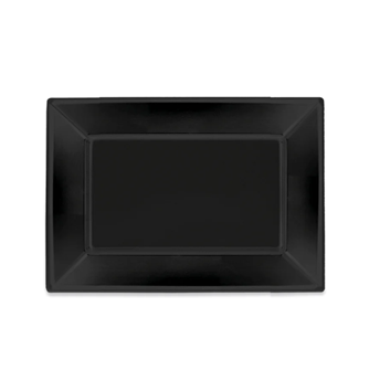 Imagen de Bandejas Negras plástico 33cm (3 uds.)