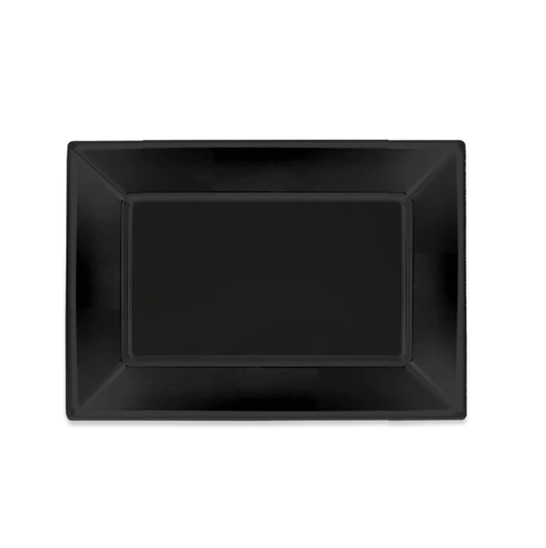 Picture of Bandejas Negras plástico 33cm (3 uds.)