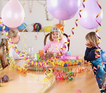 Decoración para fiesta de cumpleaños infantil.