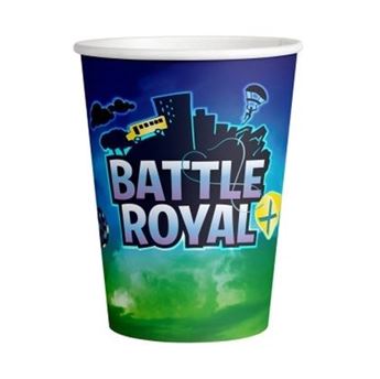 Imagen de Vasos de Battle Royal Fortnite de cartón (8 unidades)