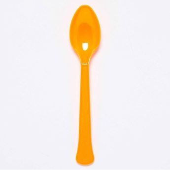 Picture of Cucharas Naranja Orange Reutilizables (24 unidades)