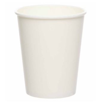 Imagen de Vasos Blancos White cartón 237ml (8 unidades)