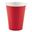 Imagen de Vasos Rojos Rouge cartón 266ml (8 uds.)