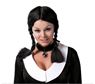 Imagens de Peluca trenzas Miércoles Wednesday Addams