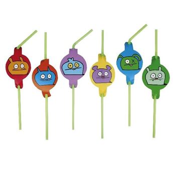 Imagen de Pajitas Ugly Dolls (8 uds.)