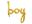 Imagen de Globo Dorado Boy Niño (74cm)
