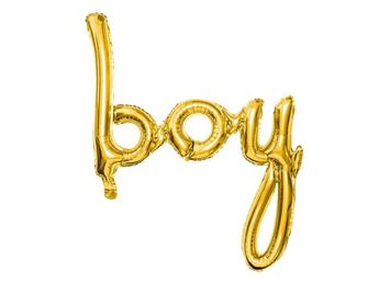 Imagen de Globo Dorado Boy Niño (74cm)