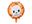 Picture of Globo Calavera Halloween infantil (45cm)