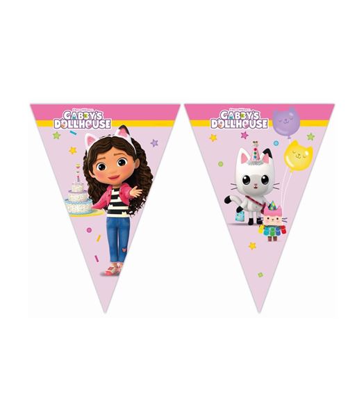 Imagens de Banderín La Casa de Muñecas de Gabby papel (2,3m)