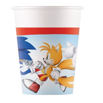 Picture of Vasos de Sonic cartón (8 unidades)