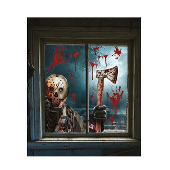 Imagen de Decoración Vinilo Halloween Asesino Gigante