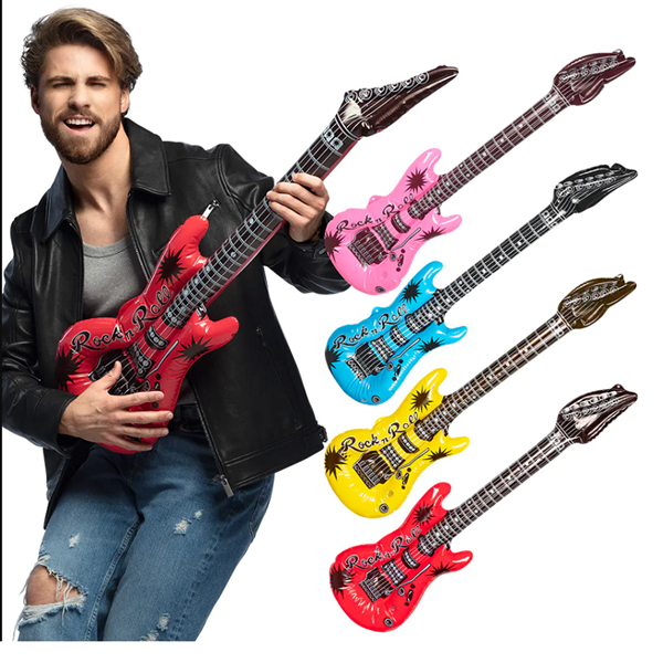 Imagen de Guitarra Rock Hinchable Mix Colores