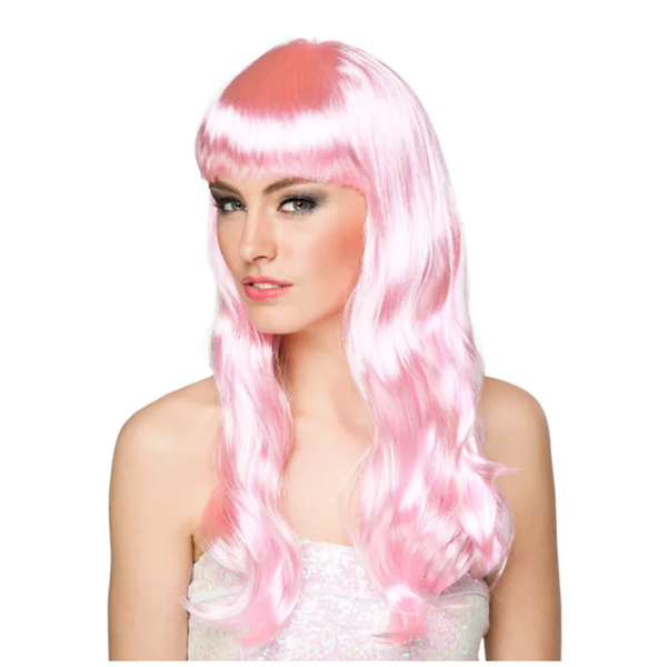 Imagens de Peluca Rosa Barbie Chic