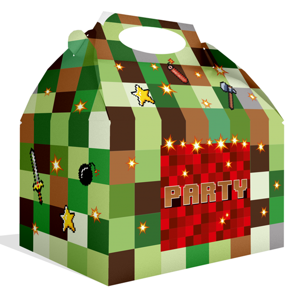 Imagen de Caja TNT Minecraft Party cartón (1 unidad)