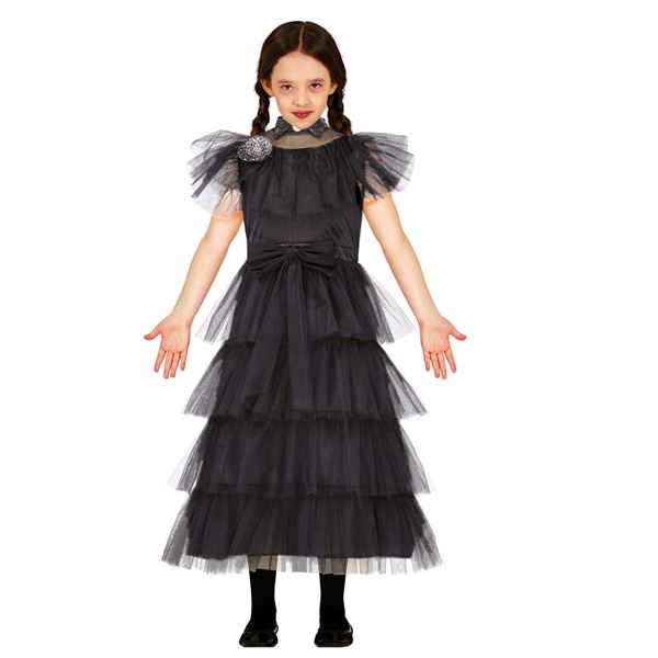 Picture of Disfraz Miércoles Wednesday Addams Baile Infantil (10-12 Años)