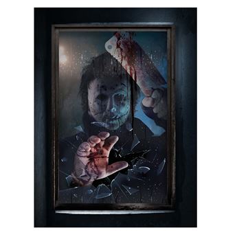 Imagen de Decoración Vinilo Ventana Halloween Terror (120cm x 80cm)