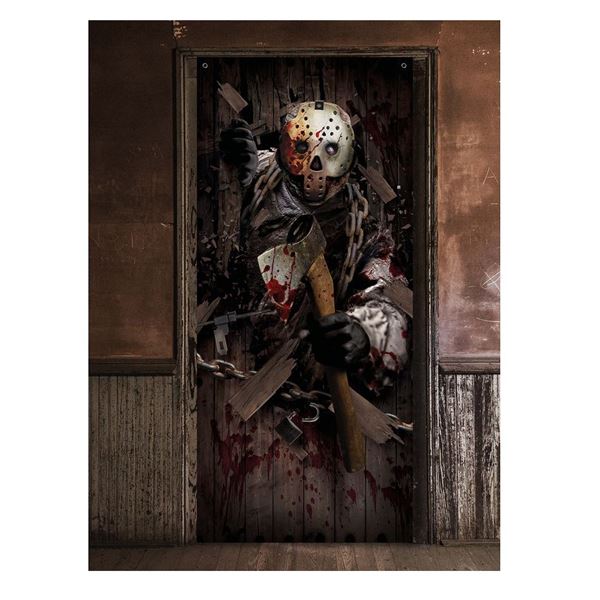 Picture of Decorado Puerta Viernes 13 Terror (180cm)