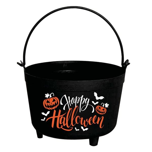 Picture of Bol Caldero Happy Halloween Negro (24cm)