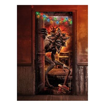 Imagen de Decorado Puerta Stranger Things Tela (180cm)
