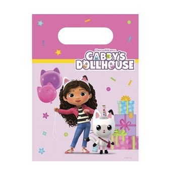Imagen de Bolsas Chuches de La Casa de Muñecas de Gabby papel (4 unidades)