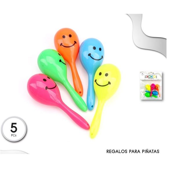 Imagens de Juguetes Maracas (5 uds.)
