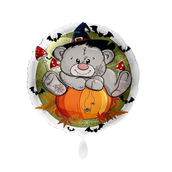 Imagen de Globo Osito Halloween Infantil (43cm)