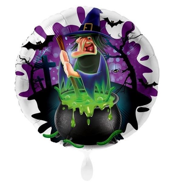 Picture of Globo Bruja Halloween Infantil (43cm)
