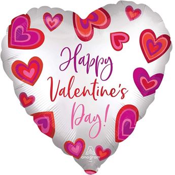 Picture of Globo Corazón Happy Valentine (45cm)