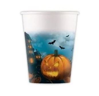 Imagen de Vasos Sensaciones de Halloween cartón (8 uds)