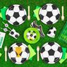 Imagens de Servilletas Bota de Fútbol papel (20 unidades)