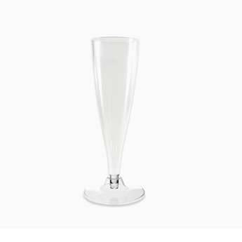 Imagen de Copa Cava Flauta Transparente 140cc reutilizable (4 uds.)
