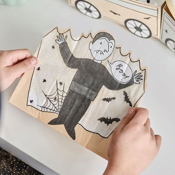 Picture of Servilletas Halloween Boo Infantil papel (16 uds.)