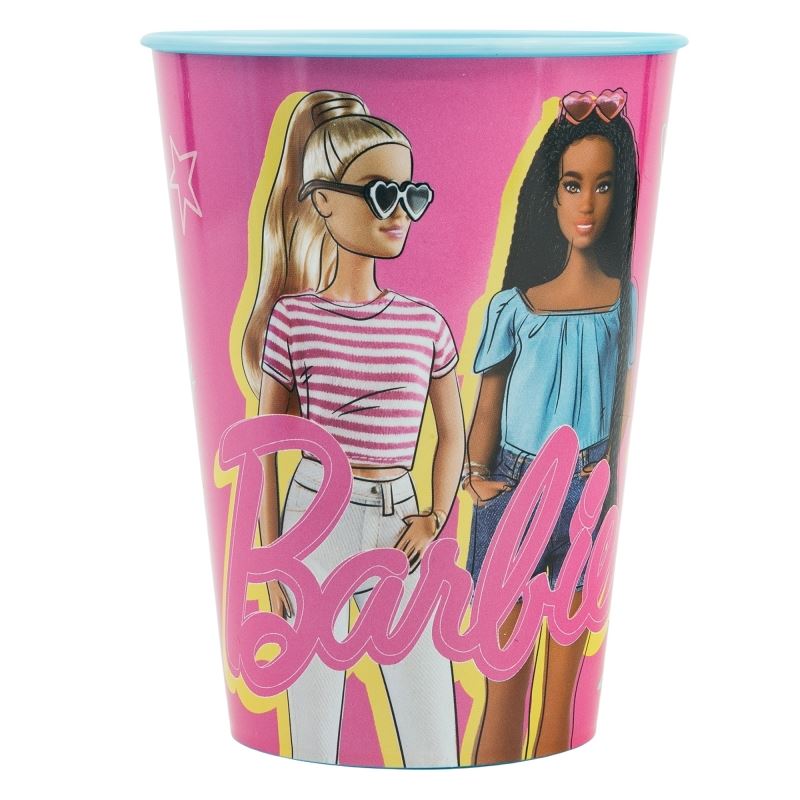 Vaso Barbie Plastico Duro Reutilizable 260ml por solo 1 10 Envio gratis en 24h. Tienda Online. Fiestafacil . Fiestafacil Articulos de decoracion para Fiestas
